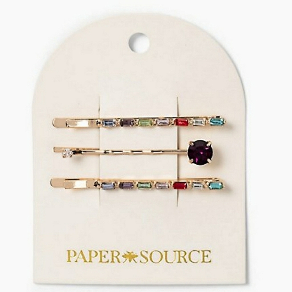 💥BUY 5 GET 3 FREE Jeweled Bobbie Pins, Originally $14.99